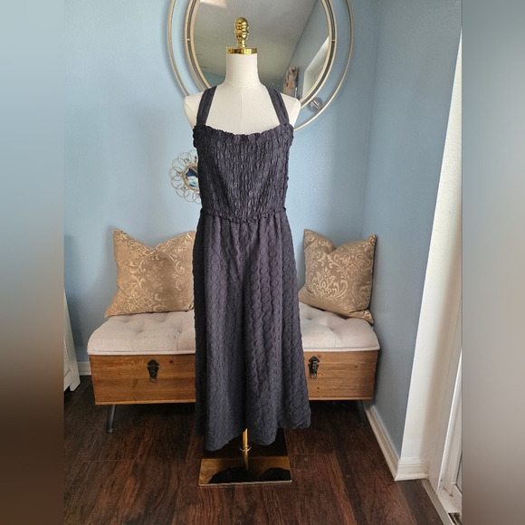 Club Monaco Smocked Jumpsuit - Picture 1 of 7